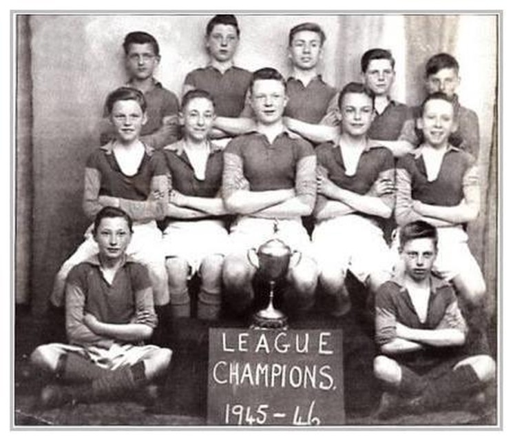 Albrights Secondary Boys School Oldbury 1945-46
