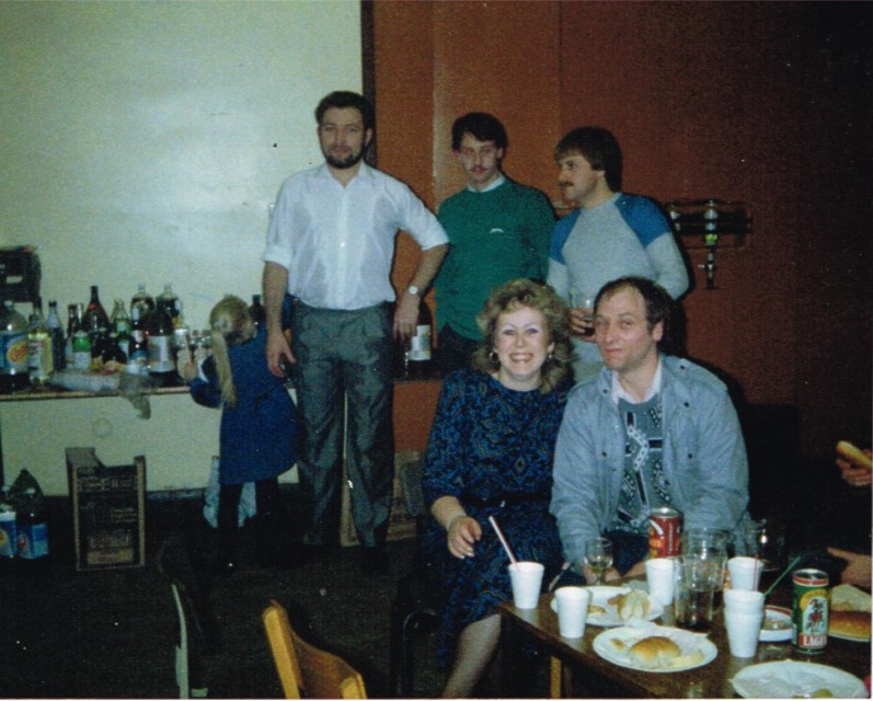 Brian Pam Steve Ronny and Neil  
