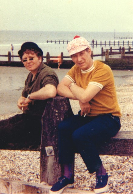 Dad And Les Weaver
