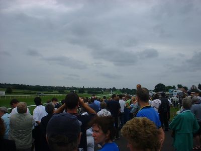 A day at Leicester races with Thom - Ron and Steve
