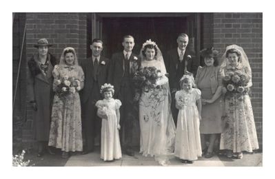Audrey Benson at Connies Wedding 5
