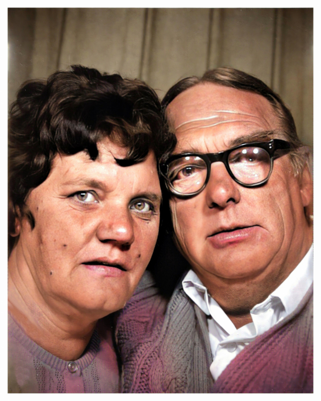 Aunty Doreen and Uncle Cliff Poole - 2-Tinted
