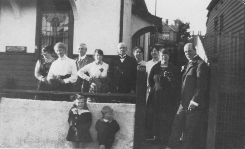 Clara Louisa Lovell, nee Colston, 4th from left
