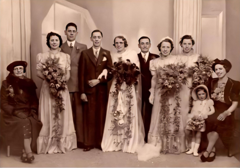 Ernest Hobday and Violet Cresswell-Enhanced
