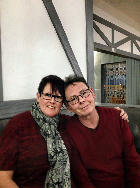 Gary With his sister Susan-Color-Restored-Enhanced
