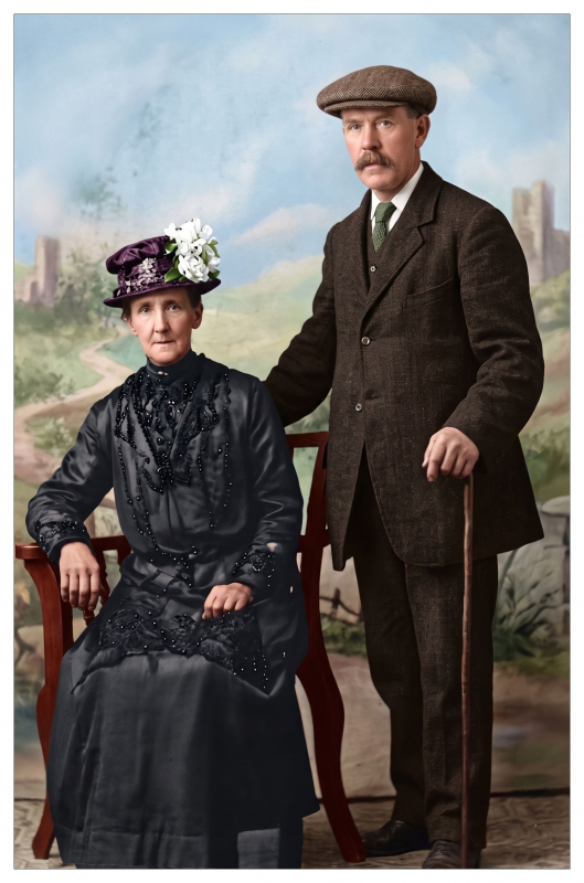 Albert North and Sarah Jane Parks
