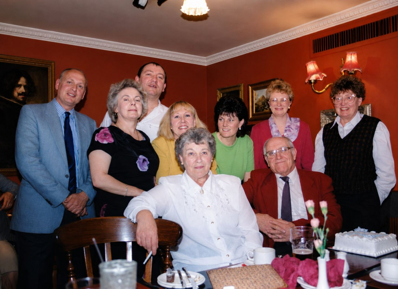 Audrey and Ron with the in-laws - gpt
