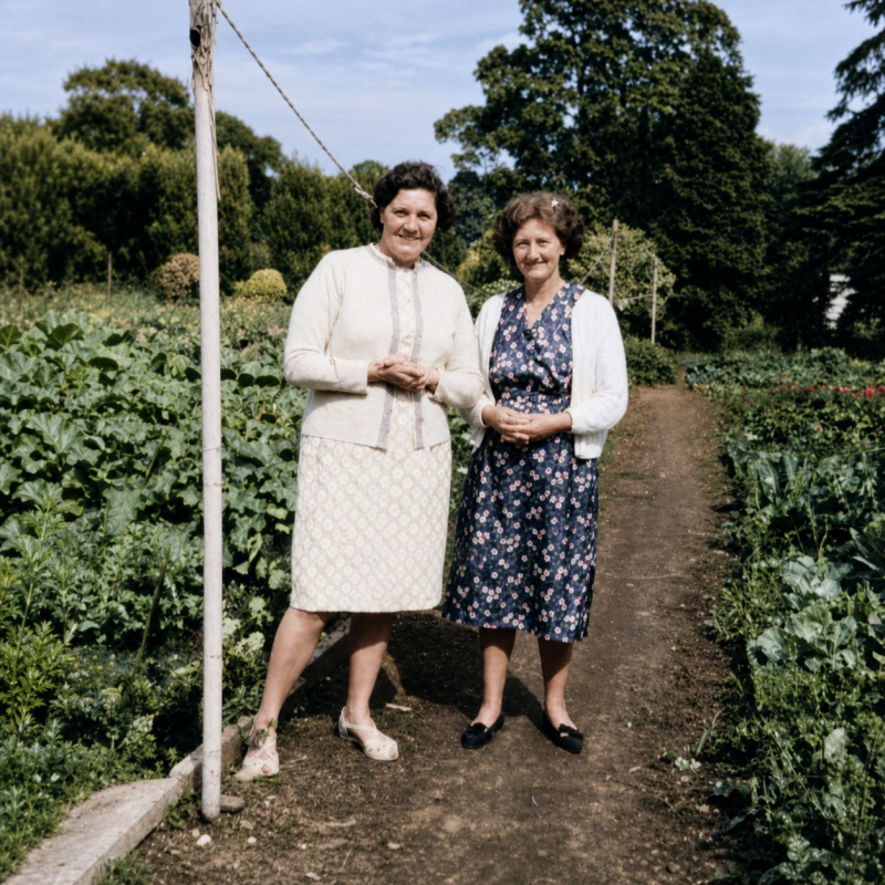 Aunties Doreen and Elsie
