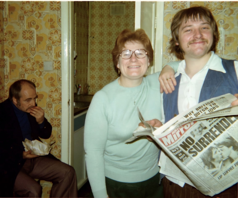 Brian and Shirley and Pams Dad - 1
