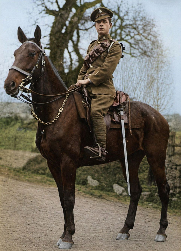 Charles Littleton on Horseback
