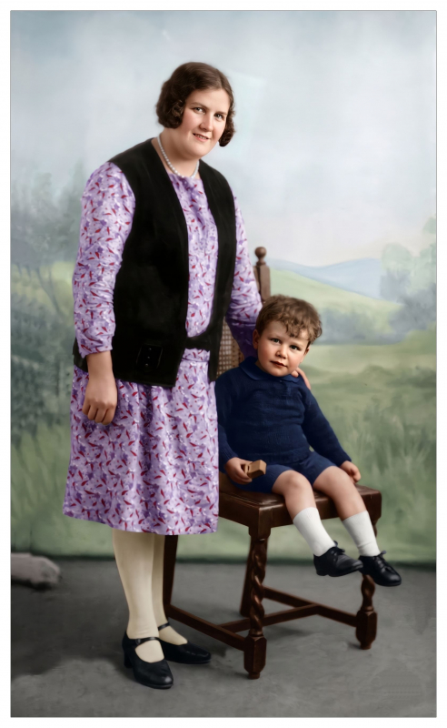 Clarry Green very young
