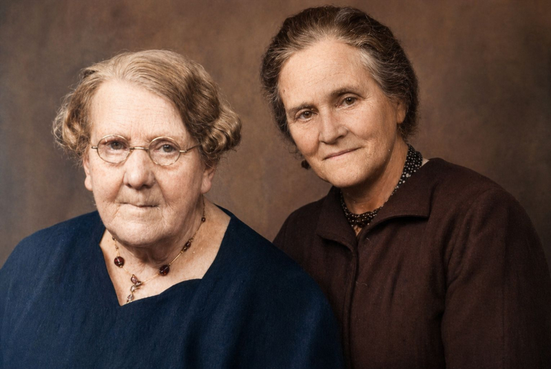 Elizabeth Steward nee Jennings and Daugher In Law
