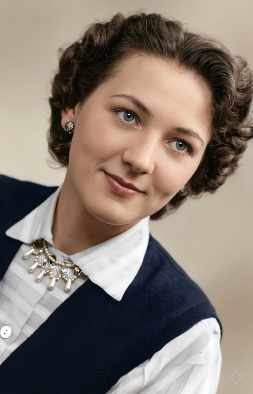 Mom - Restored Using Ai
