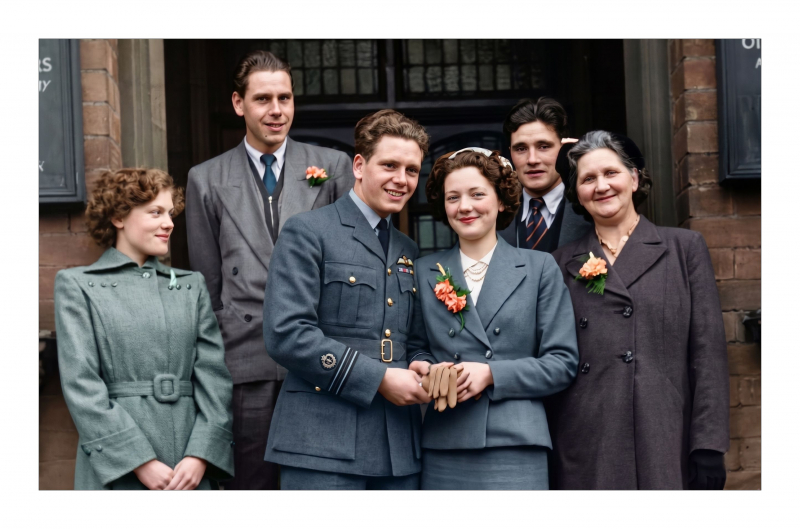 Mom and Dad Wedding 1954

