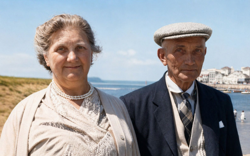 Nan and Grandad Adams
