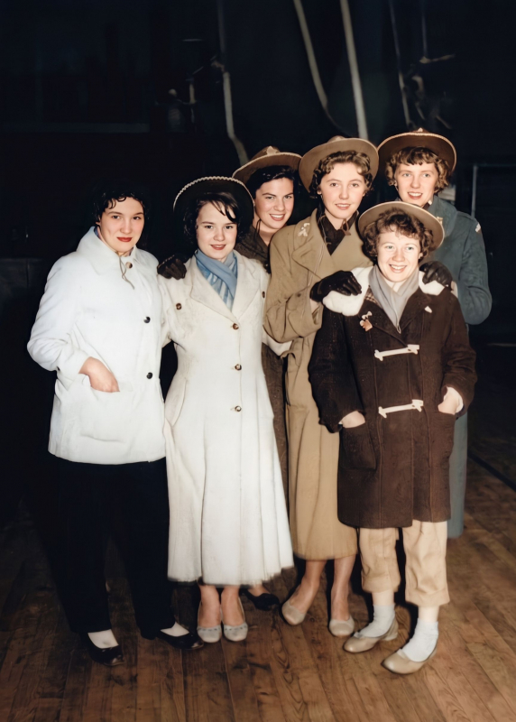 Pat and Janet Adams with Freinds
