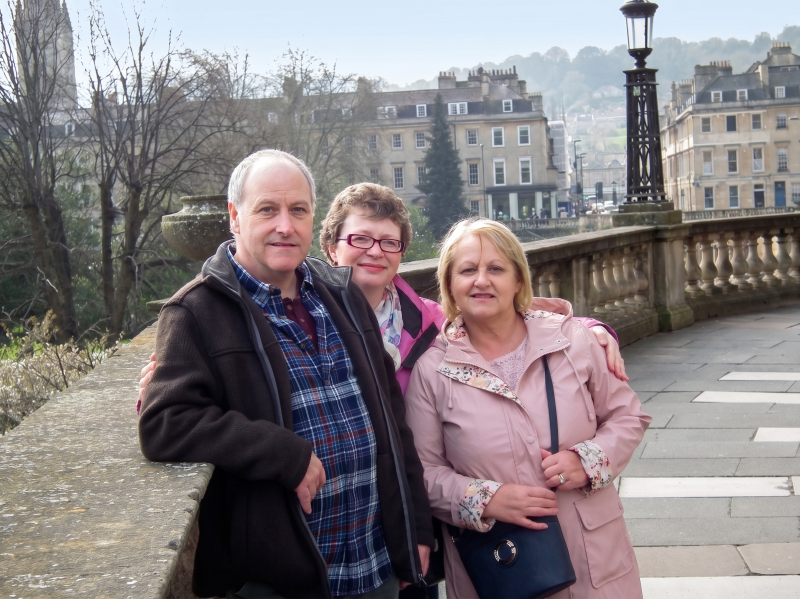 Ronny - Jane and Barb - Bath 13th to 15th April 2018
