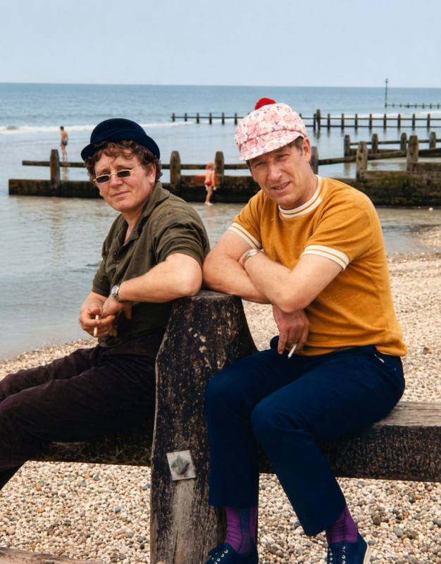 Thomas Harbutt and Les Weaver - I think at Selsey
