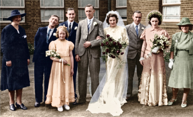 Vera Lane - George Field - Wedding
