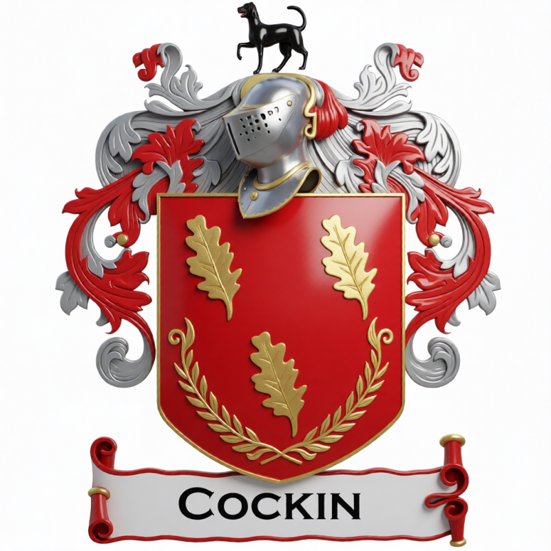 Cockin Family Crest - 2
