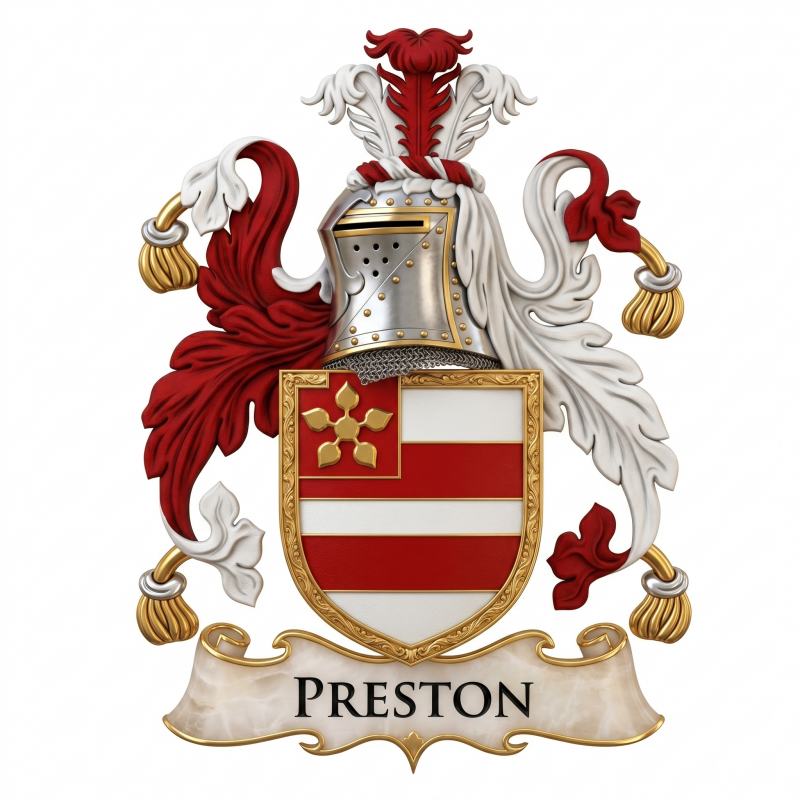 Preston Family Crest
