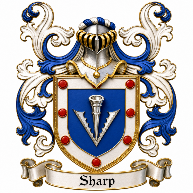 Sharp Family Crest 10

